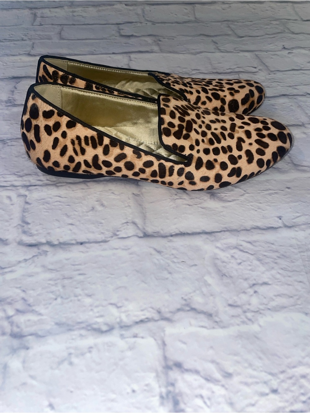 Birdies The Starling in Cheetah Calf Hair Size 7.5